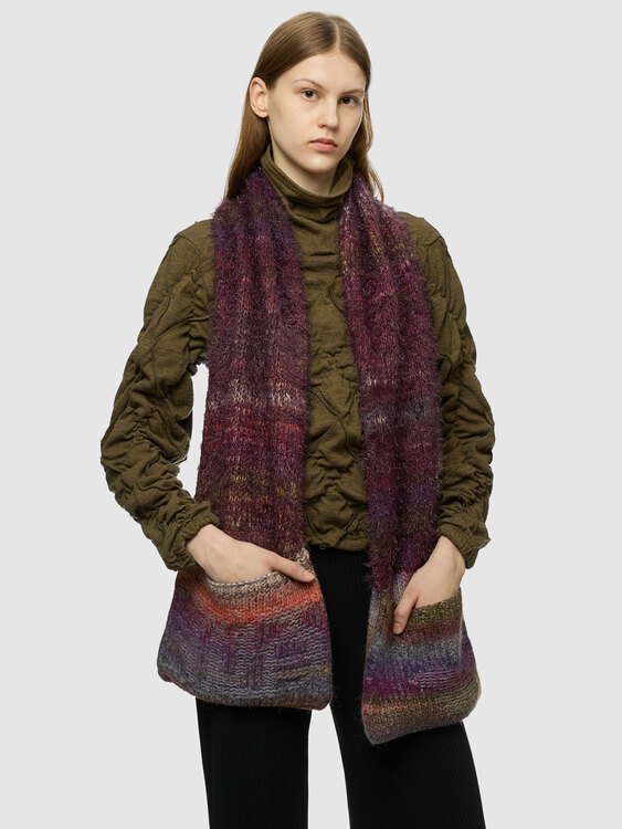 Galliano Fuzzy Scarf 