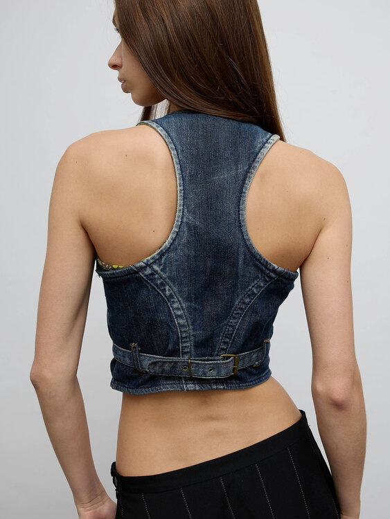 Miss Sixty Denim Bustier 