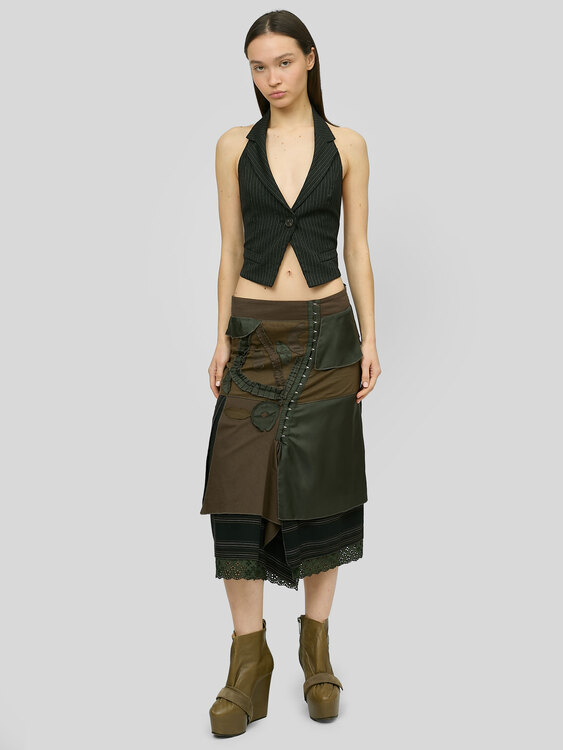 Benetton Backless Halter Vest 