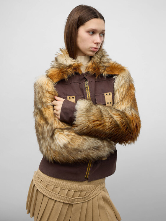 Nolita Faux Fur Jacket 