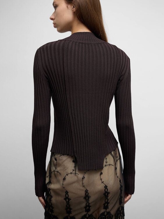 Sarah Pacini Zip Jumper 