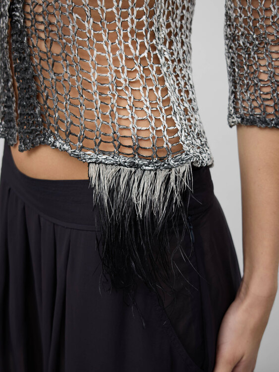 Gazebo Open Knit Cardigan 