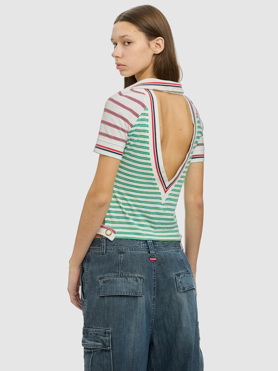 Miss Sixty Backless Polo Shirt 