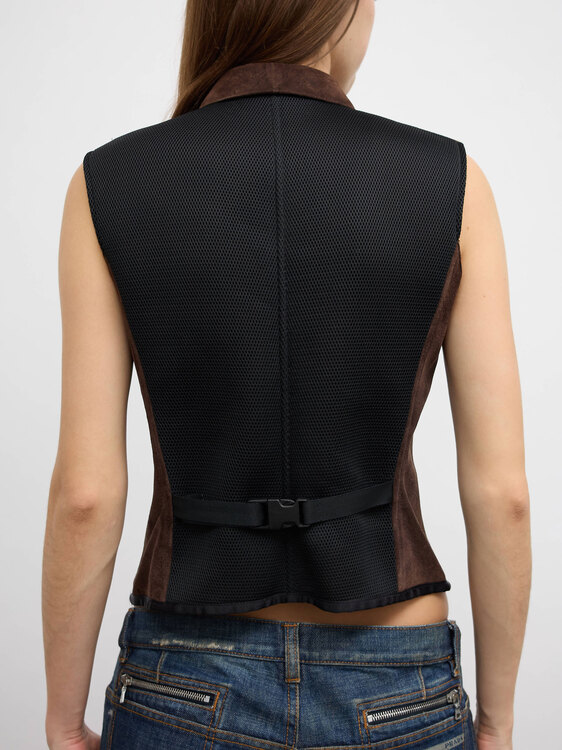 Miu Miu Suede Vest 