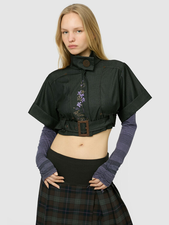 Light Cropped Jacket 