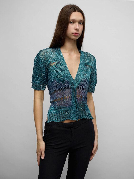 Gazebo Open Back Cardigan 