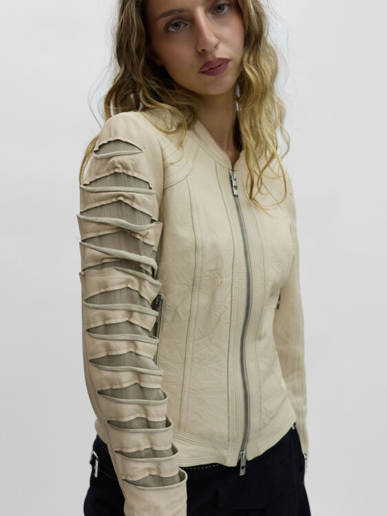 Twin Set Simona Barbieri Leather Jacket 