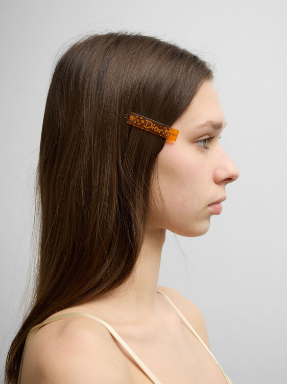 Dior Perspex Hair Clip 