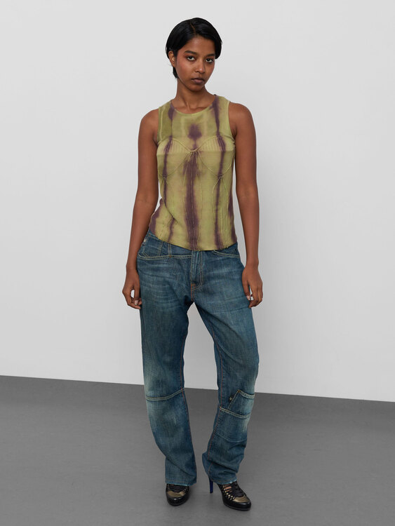 Michiko Koshino Deconstructed Jeans 
