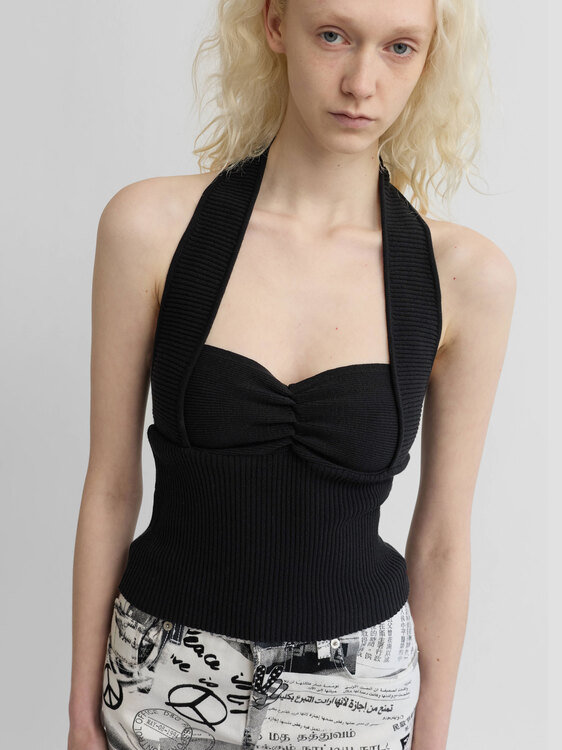 Miss Sixty Knit Halter Top 