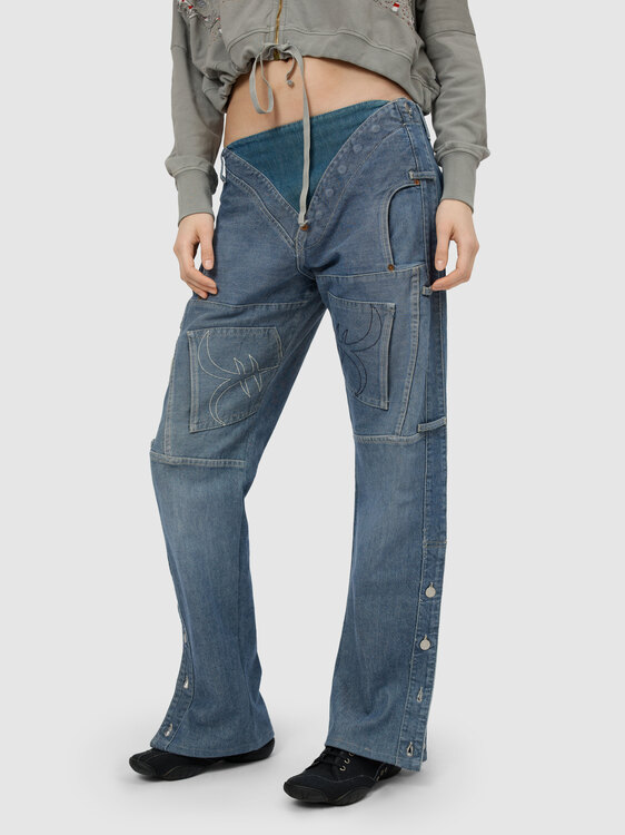 Michiko Koshino Deconstructed Jeans 