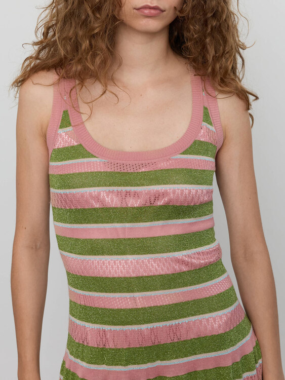 John Galliano Knit Dress 