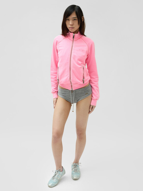 Dsquared2 Grey Terry Micro Shorts 