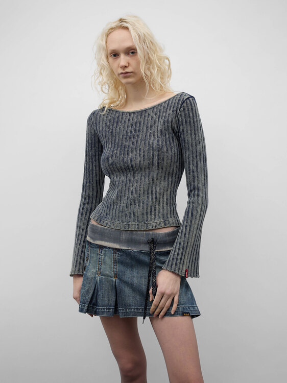 Miss Sixty Acid Wash Jumper 