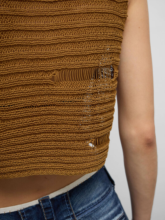 Sarah Pacini Cropped Top 