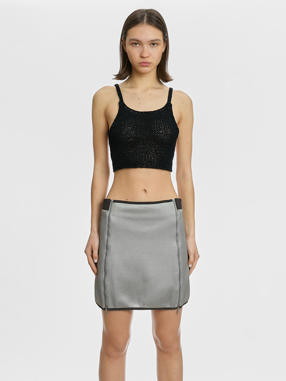Prada Nylon Mini Skirt 