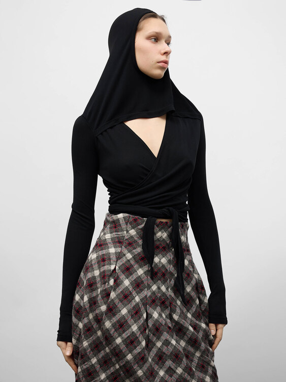 Gaultier Hooded Cardigan 