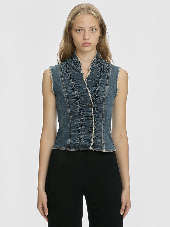 Plein Sud Denim Top 