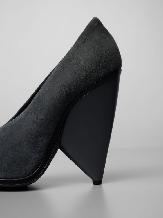 Balenciaga Suede Heels 