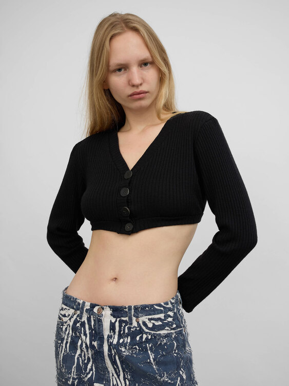 Plein Sud Cropped Cardigan 