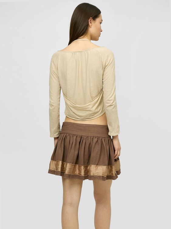 Cream Light Cotton Cardigan 