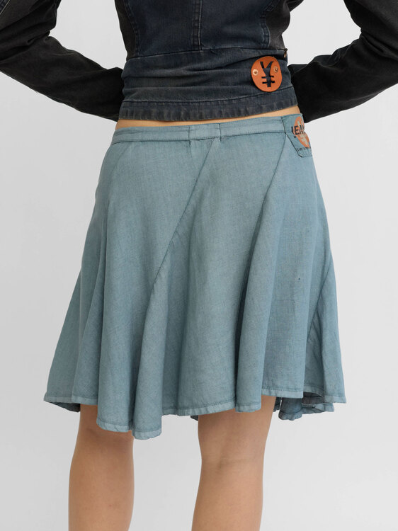 Michiko Koshino Linen Skirt 