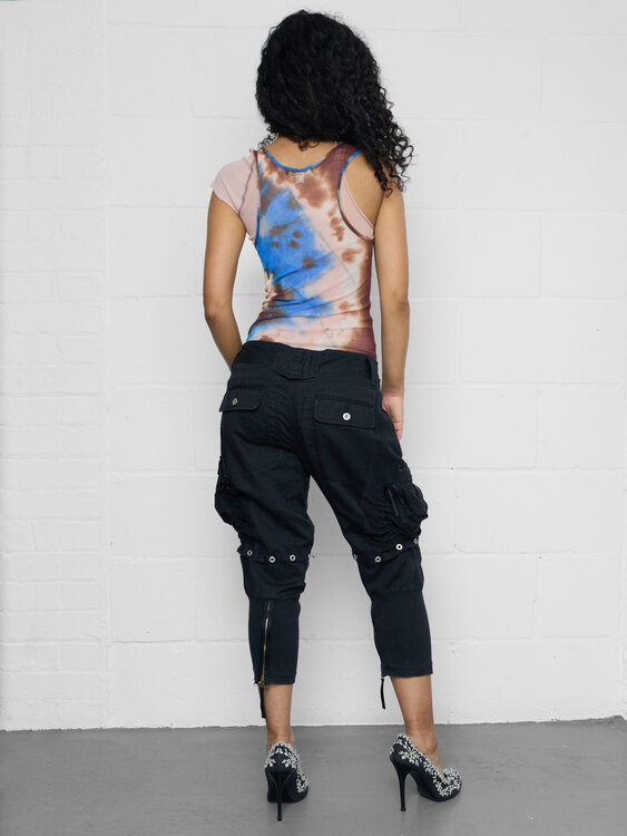Plein Sud Double Layer Mesh Top 