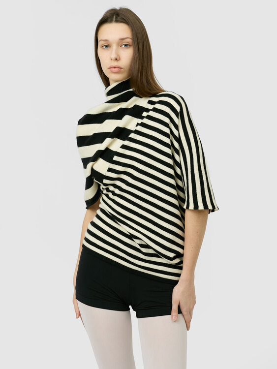 Stefanel Asymmetrical Jumper 