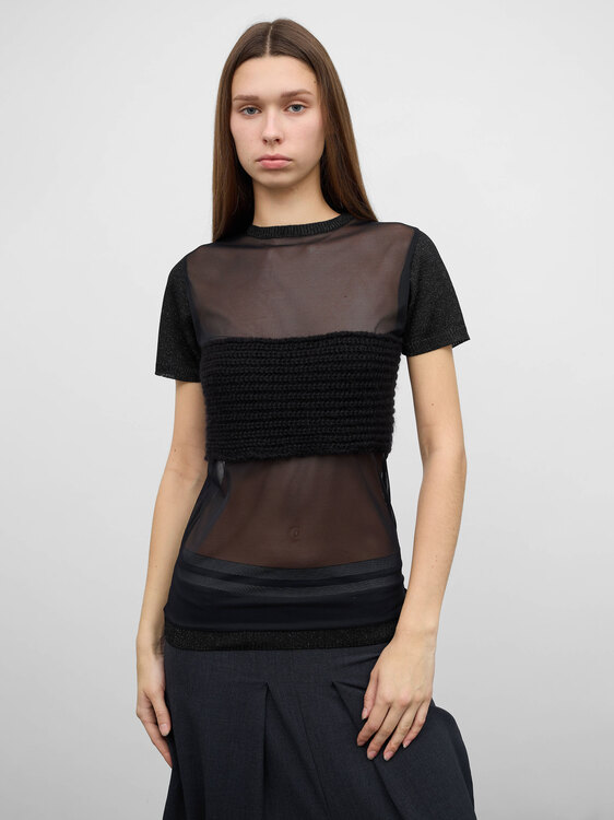 Gianfranco Ferre Mesh Tee 