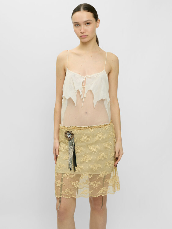 Anna Sui Lace Skirt 