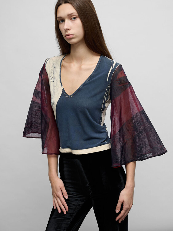 E-Play Bell Sleeve Top 
