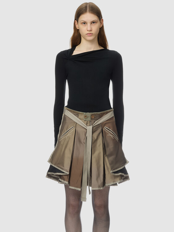 Girbaud Satin Skirt 