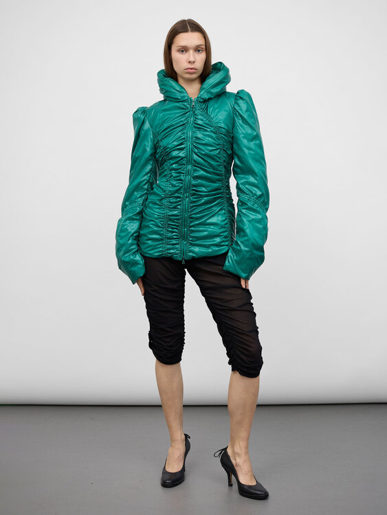 Extē Gathered Nylon Jacket 