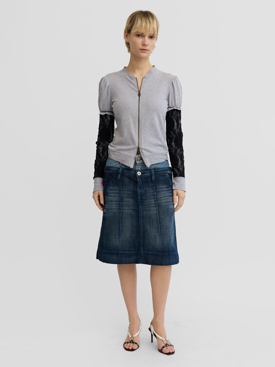 Nolita Denim Midi Skirt 