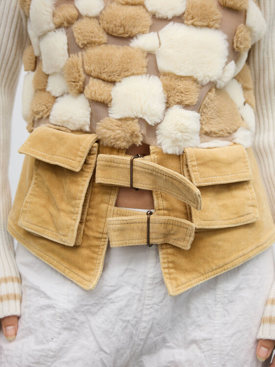 Fluffy Mosaic Jumper 