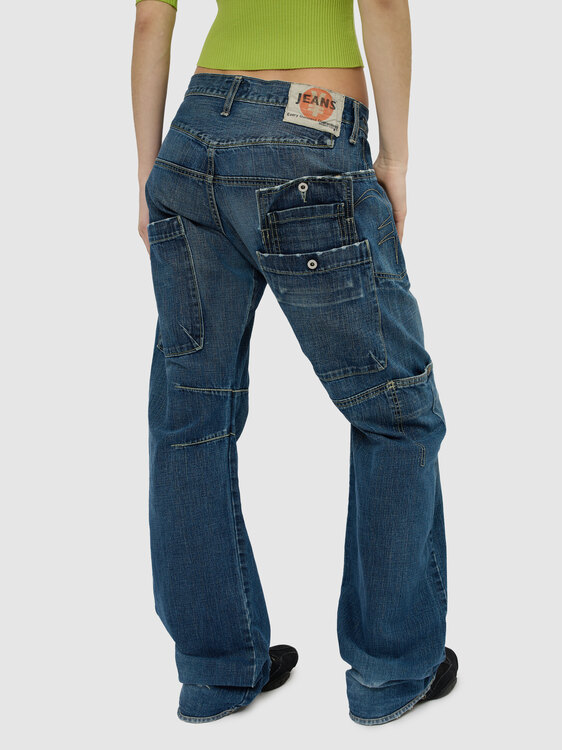 Michiko Koshino Deconstructed Jeans 