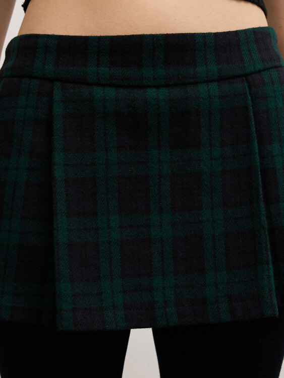 Killah Tartan Capri Skort 