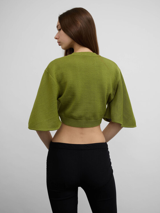 Aquagirl Cropped Cardigan 