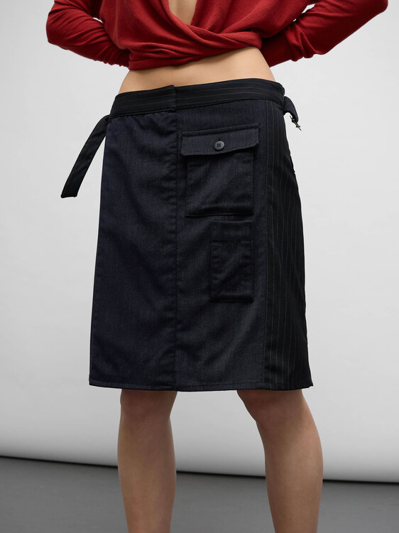 Michiko Koshino Midi Skirt 