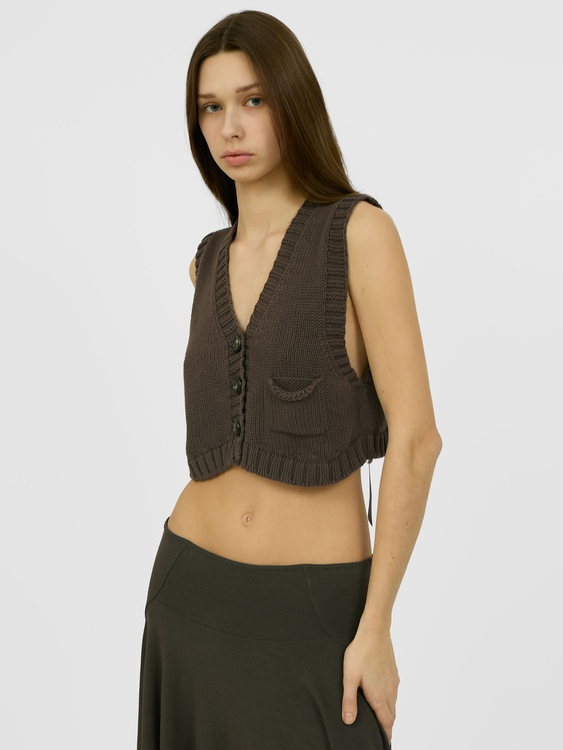 Cop Copine Cropped Vest 
