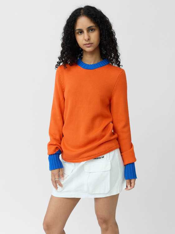 Dirk Bikkembergs Orange Jumper 