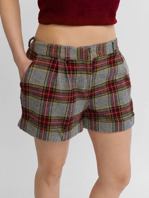Dolce & Gabbana Tartan Shorts 