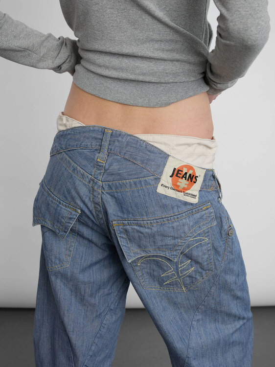 Michiko Koshino Denim Capris 