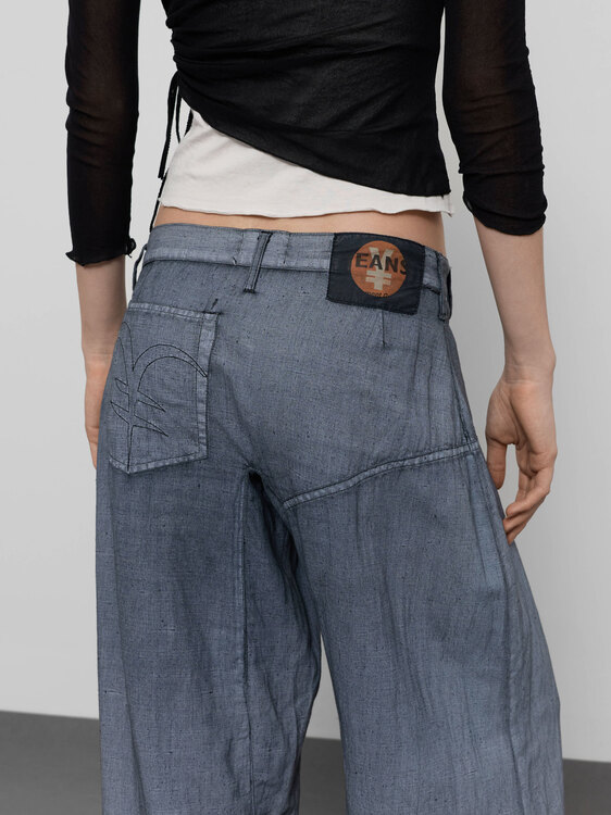 Michiko Koshino Wide-Leg Trousers 