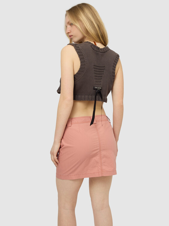 Miss Sixty Cotton Mini Skirt 