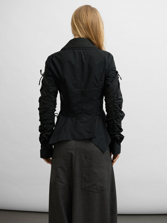 Blazer Style Shell Jacket 