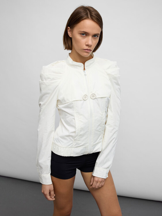 Miss Sixty White Nylon Jacket 