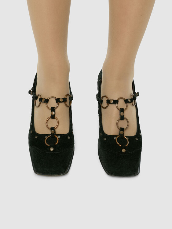 Muxart Suede Heels 