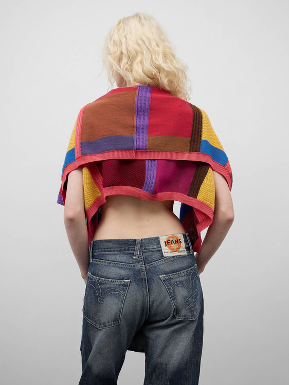 Comme des Garçons Patchwork Shrug 