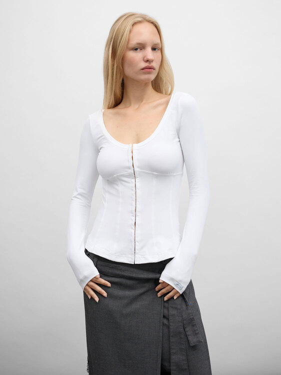 Anti-Flirt Long-Sleeve Top 